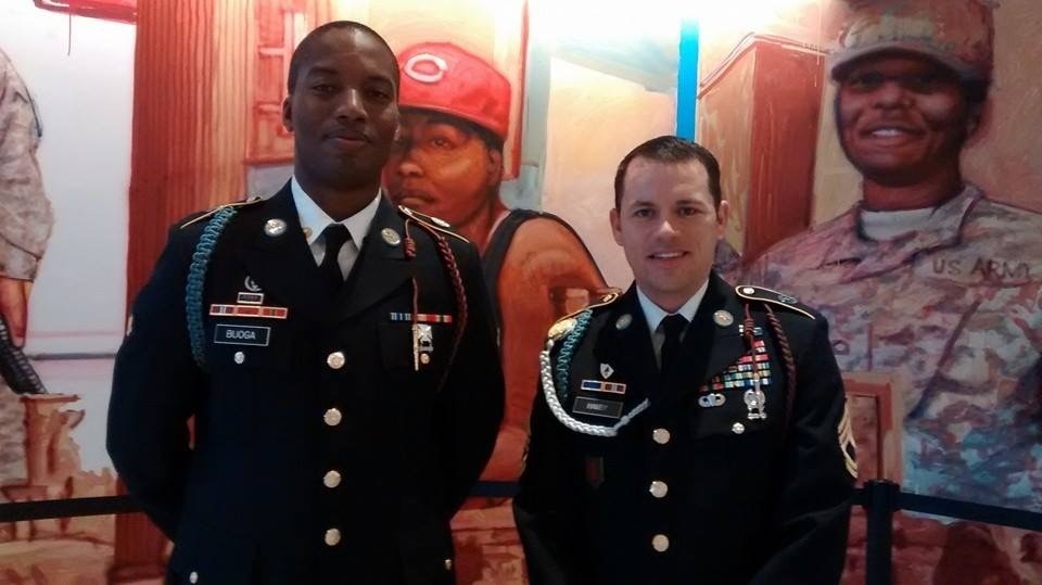 African-born US soldier leads pledge for new American citizens