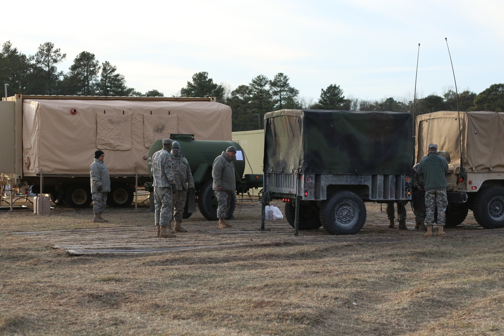 Army Reserve Soldiers field new Assault Kitchen