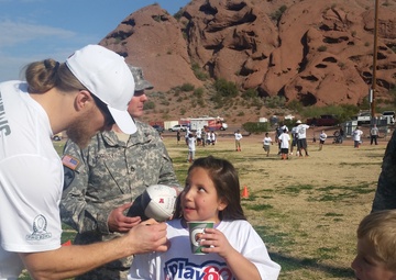 NFL, Arizona Guard team up for community fitness