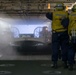 USS Bonhomme Richard: Sailors guide LCAC in Well Deck