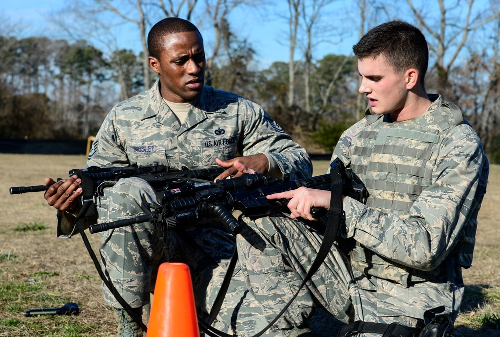 633rd SFS Airmen tryout for emergency services team
