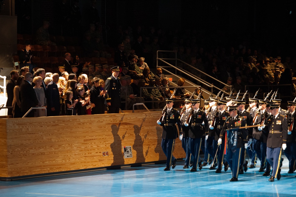 Retired Maj. Jesus M. Baltazar's Purple Heart ceremony
