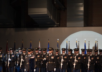 Retired Maj. Jesus M. Baltazar's Purple Heart ceremony