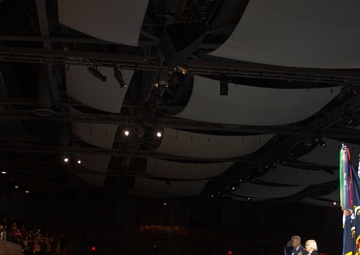 Retired Maj. Jesus M. Baltazar's Purple Heart ceremony