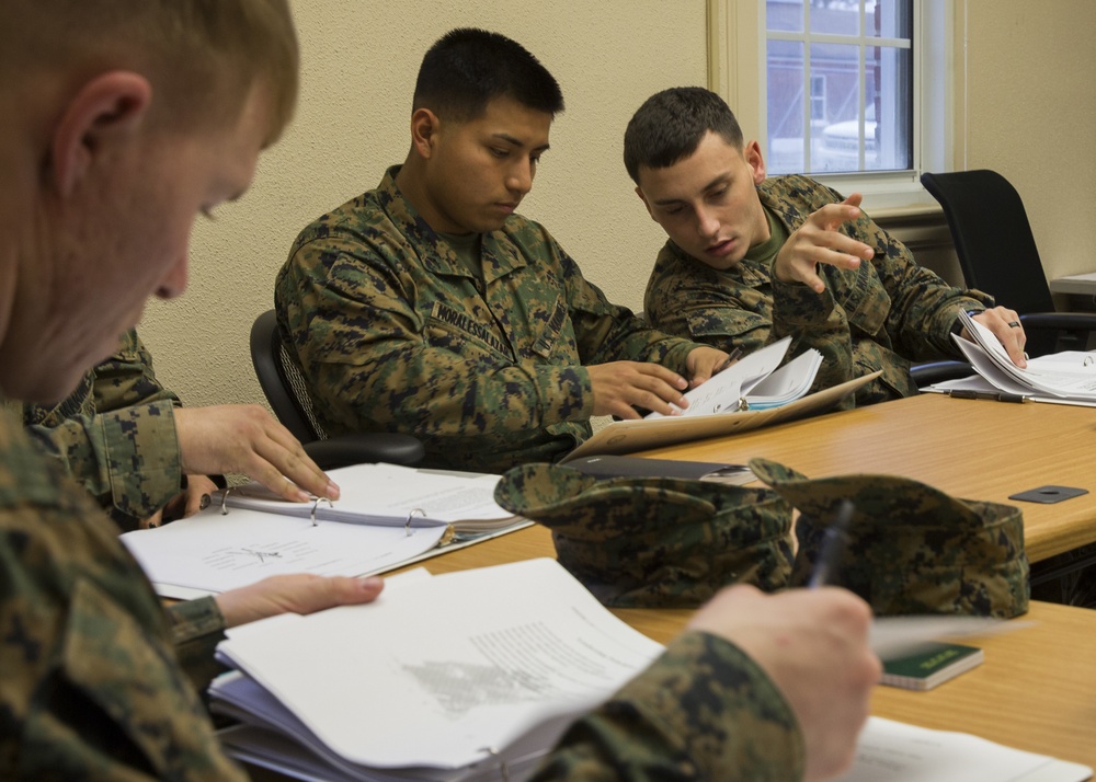 Lance Corporal Seminar: Instilling leadership skills in future NCOs