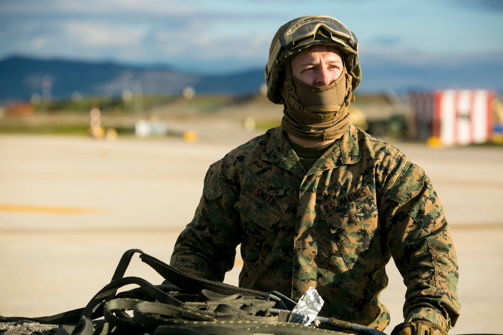 Embracing the Whirlwind: Crisis Response Marines hone heavy-lift capabilities in Spain
