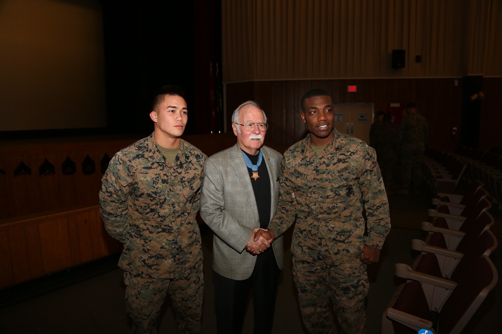 Medal of Honor recipients visit base for Warrior Talks