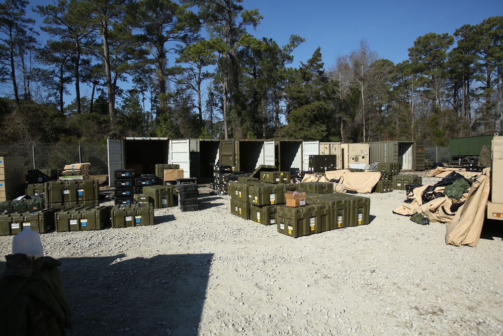 2nd Marine Logistics Group conducts CAPSET V2 training at Camp Lejeune, N.C.