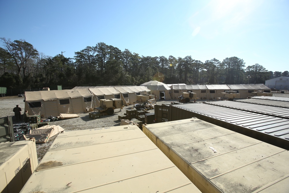 2nd Marine Logistics Group conducts CAPSET V2 training at Camp Lejeune, N.C.