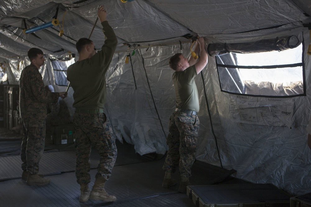 2nd Marine Logistics Group conducts CAPSET V2 training at Camp Lejeune, N.C.