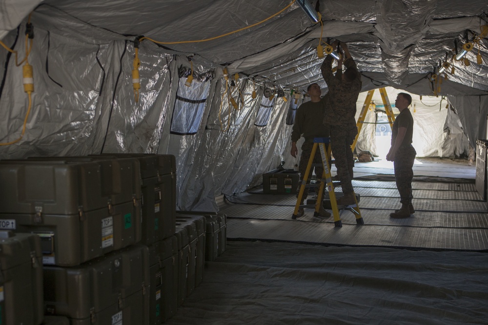 2nd Marine Logistics Group conducts CAPSET V2 training at Camp Lejeune, N.C.