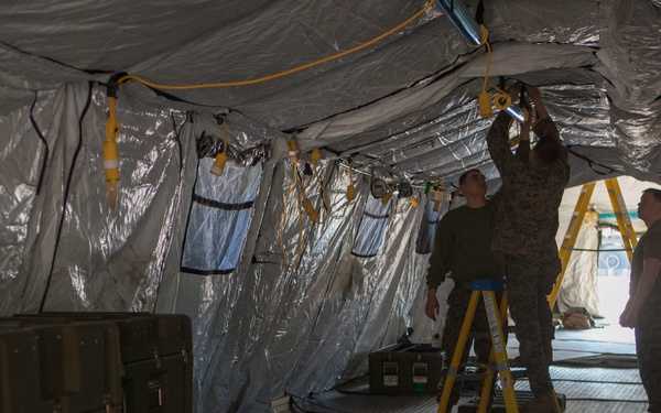 2nd Marine Logistics Group conducts CAPSET V2 training at Camp Lejeune, N.C.