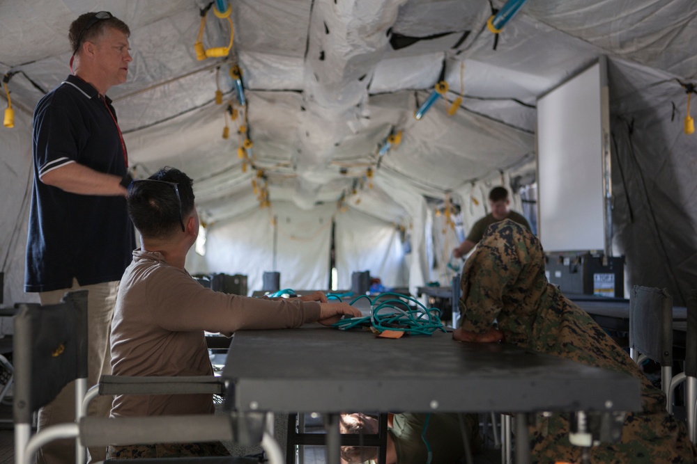 2nd Marine Logistics Group conducts CAPSET V2 training at Camp Lejeune, N.C.