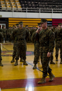 1/6 receives new battalion sergeant major
