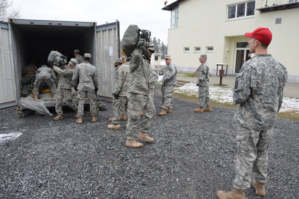 173rd Airborne Brigade conducts airborne operation