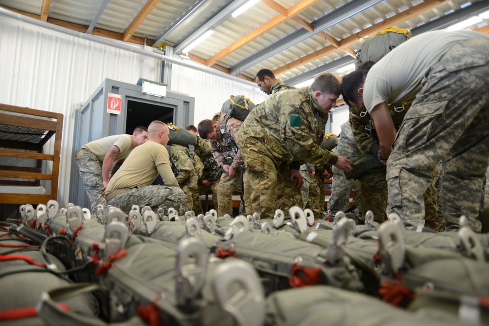 173 Airborne Brigade conduct airborne operation