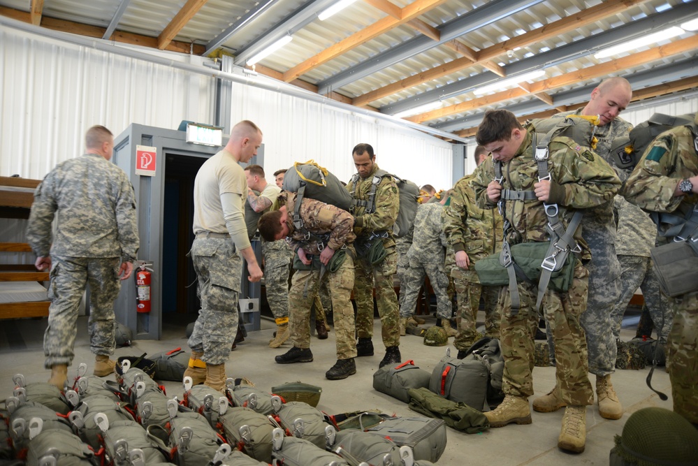 173rd Airborne Brigade conducts airborne operation