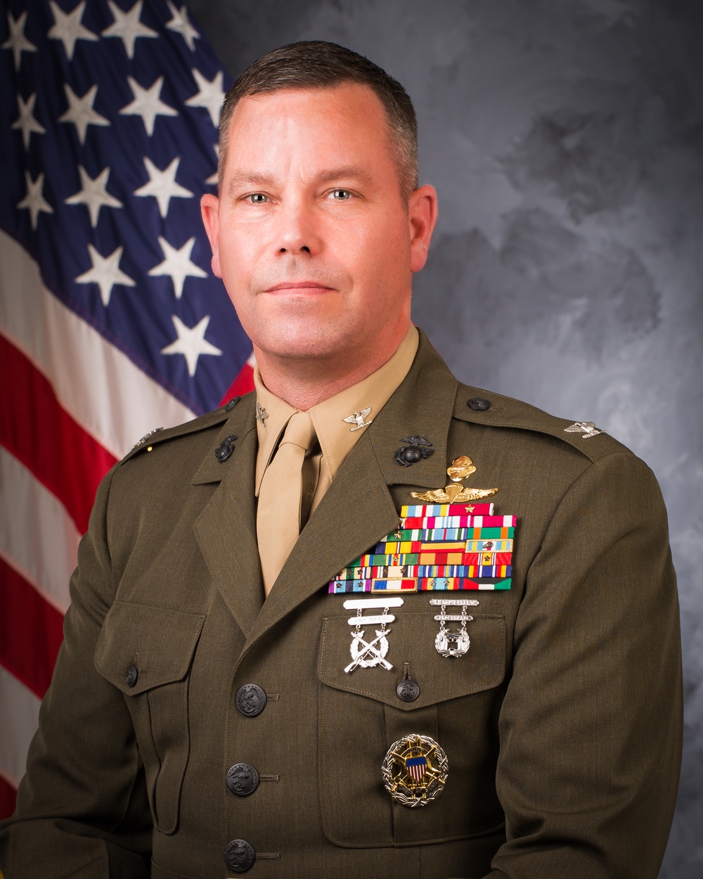Official Portrait, Col. Adam J. Copp, United States Marine Corps