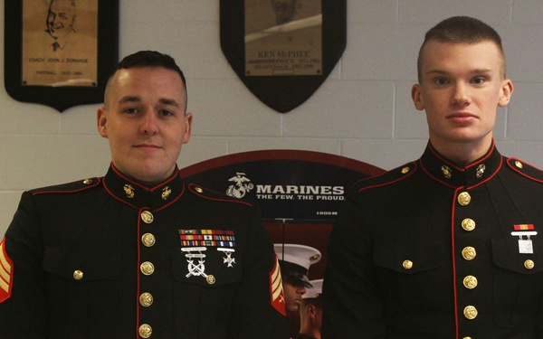 He’s not God, but he is a Marine who’s looking for you