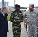 Senegalese Chief of Army Staff Brig. Gen. Cheikm Gueye tours Regional Training Support TSAE Vicenza, Italy, at Caserma Ederle