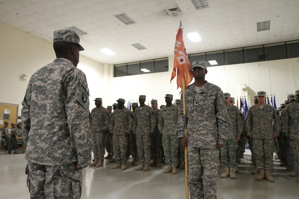 Soldiers of 518th TIN welcomed home