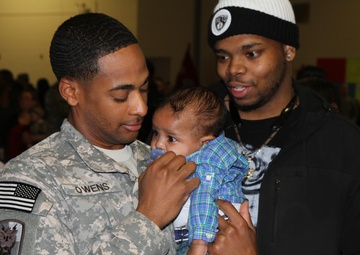 Soldiers of 518th TIN welcomed home