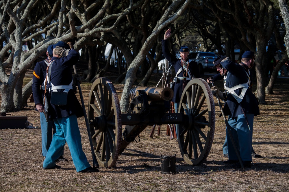 150th Anniversary of the Battle of Fort Fisher Commemoration