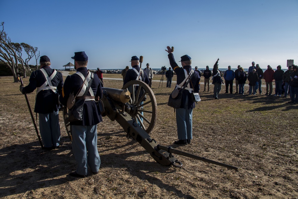 150th Anniversary of the Battle of Fort Fisher Commemoration