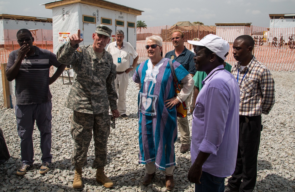 Liberian ambassador opens health center