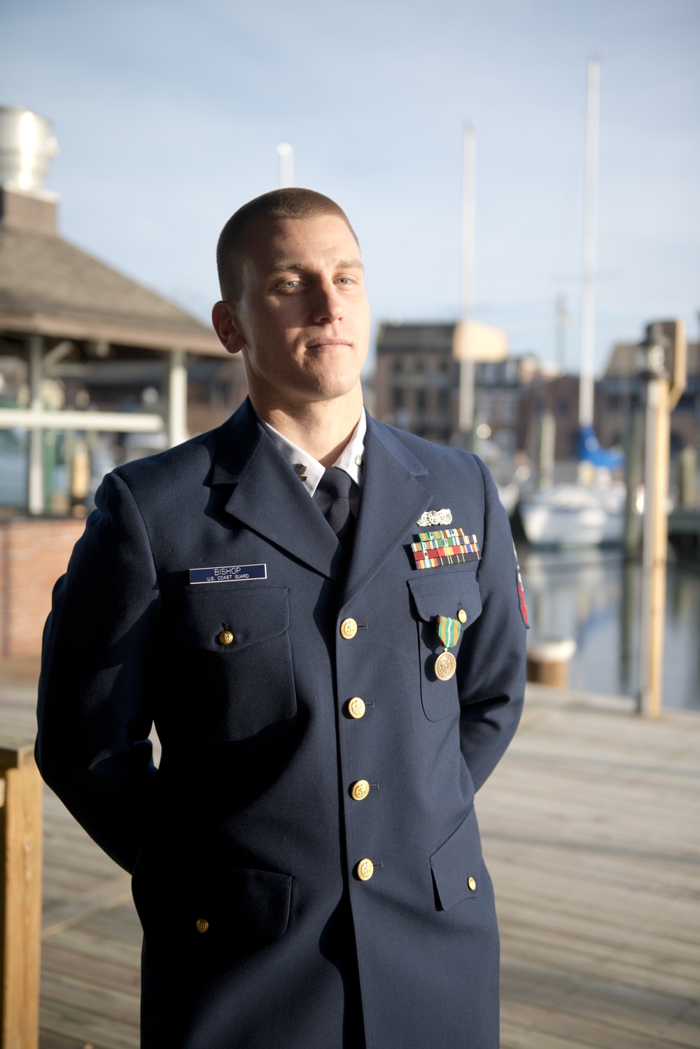 Coast Guard Station Annapolis crewmembers receive Coast Guard Achievement Medals