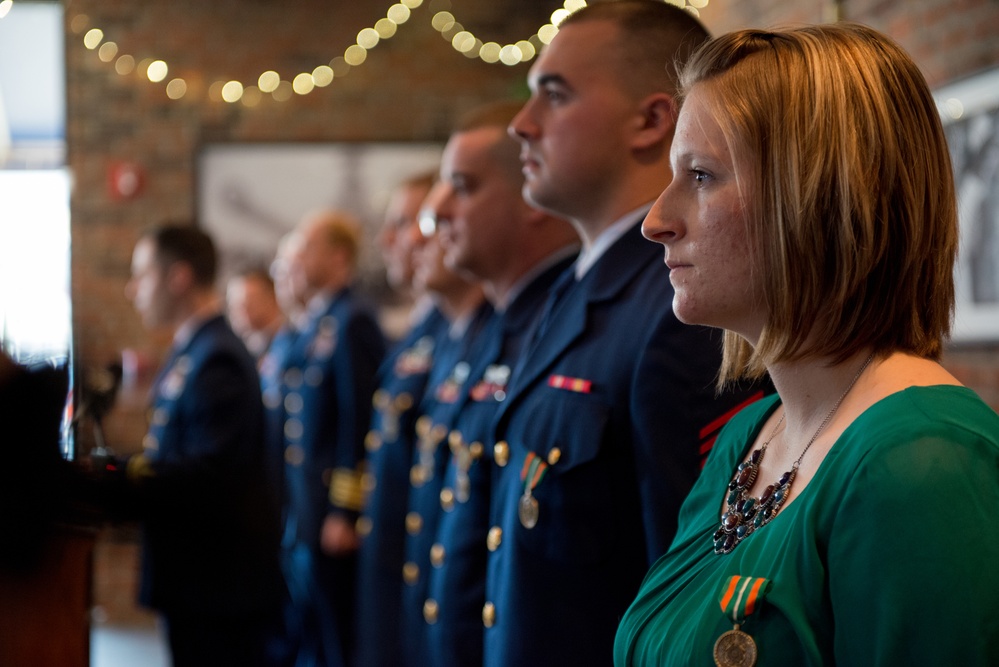 Coast Guard crew from Station Annapolis, Md., honored