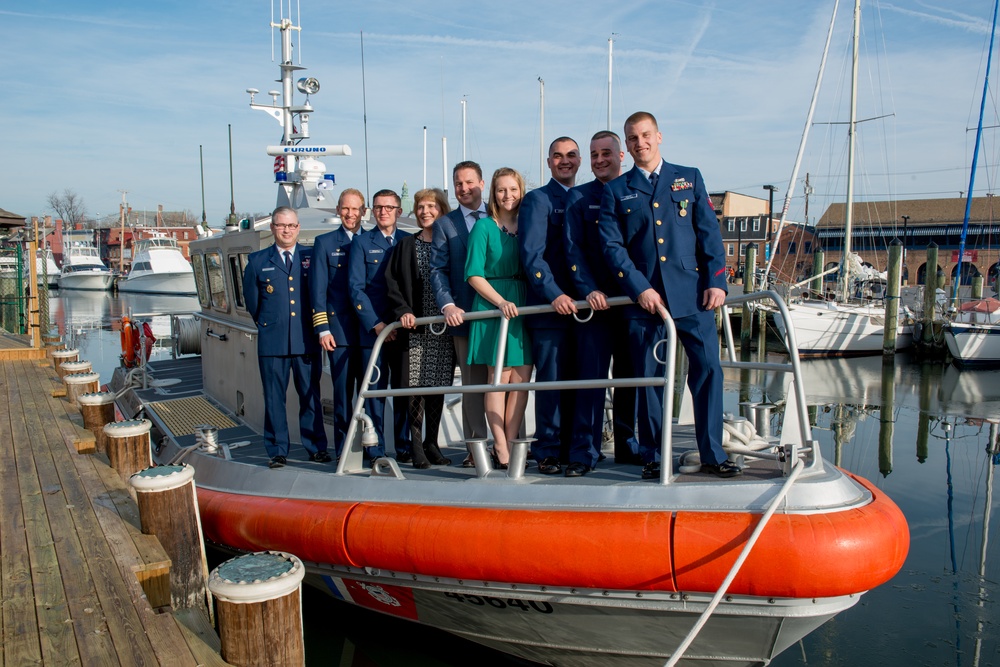 Coast Guard Station Annapolis crew honored