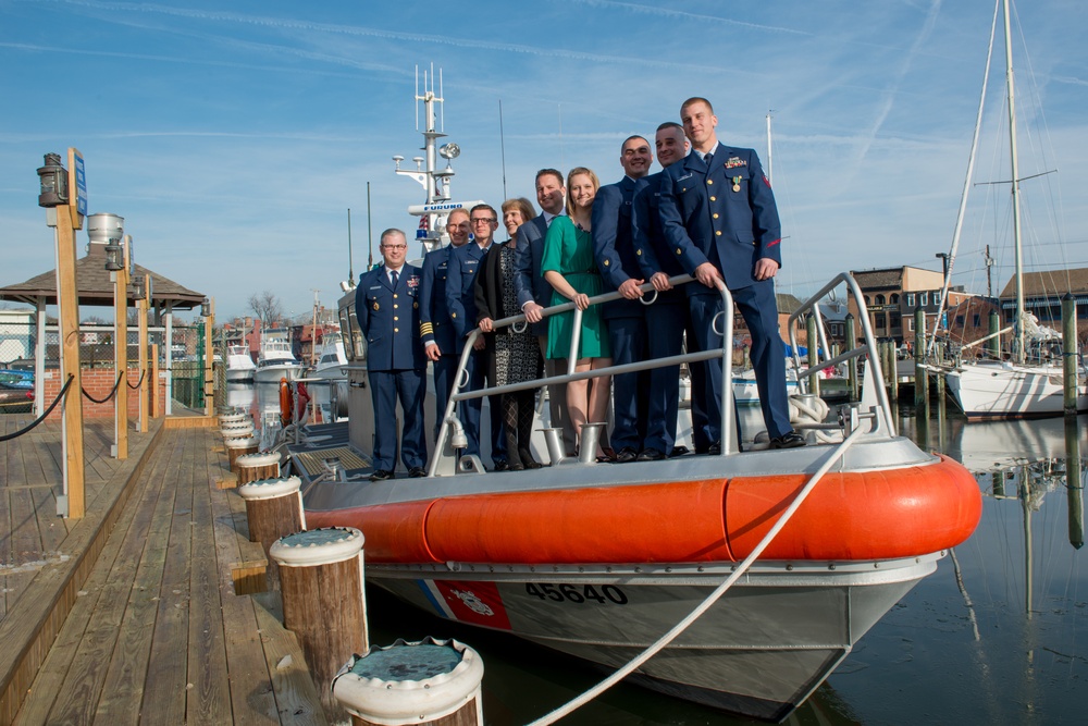 Coast Guard Station Annapolis, Md., crew honord