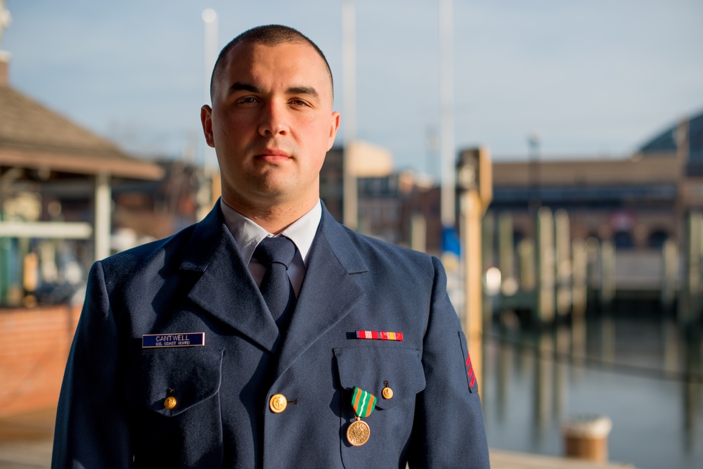 Coast Guard presents Achievement Medal to Hampton Bays, New York, native