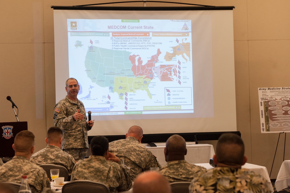Pacific Regional Medical Command Strategic Off-Site sets stage for transformation into Medical Theater Enabling Command