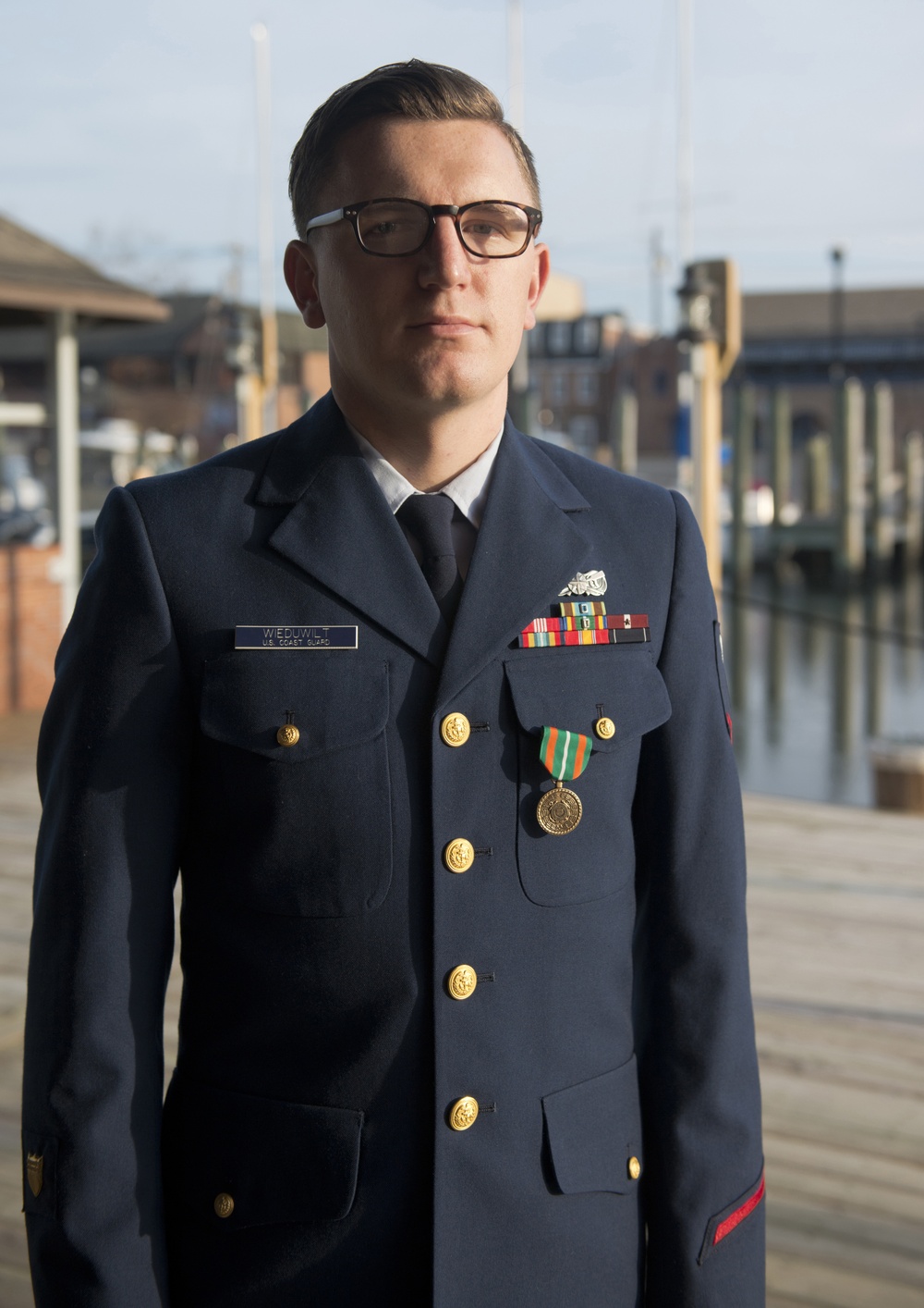 Coast Guard Station Annapolis crewmember receives Coast Guard Achievement Medal