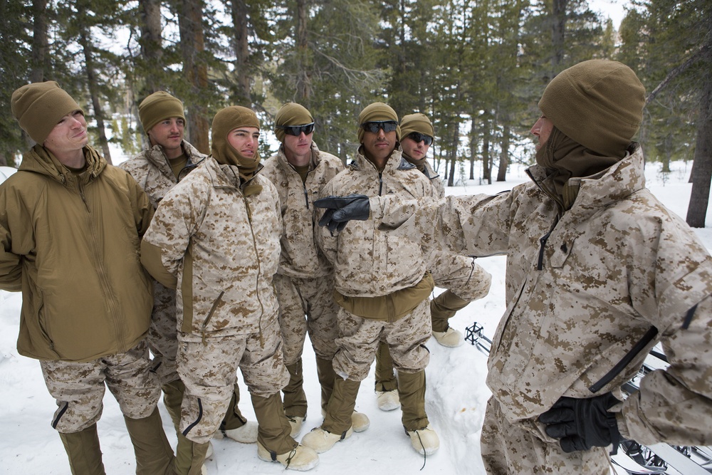 CLB-26 Marines withstand the elements