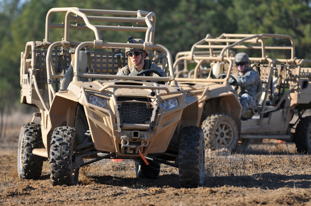 Red Falcons train drivers for new tactical vehicle