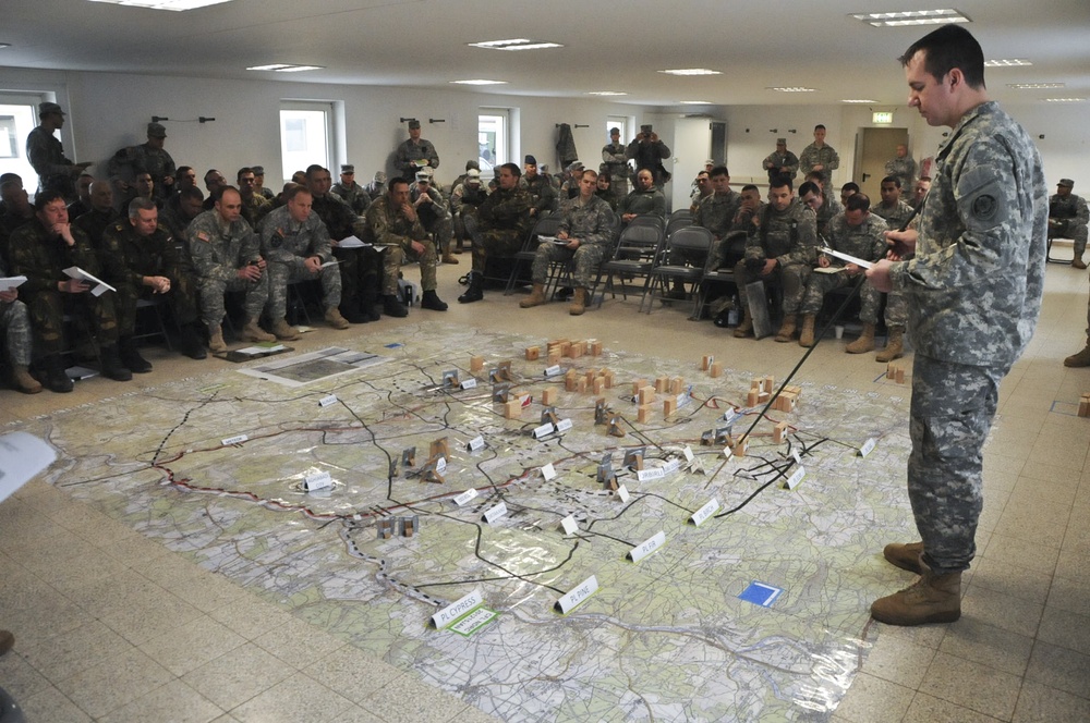 Allied Spirit I, combined arms rehearsal brief