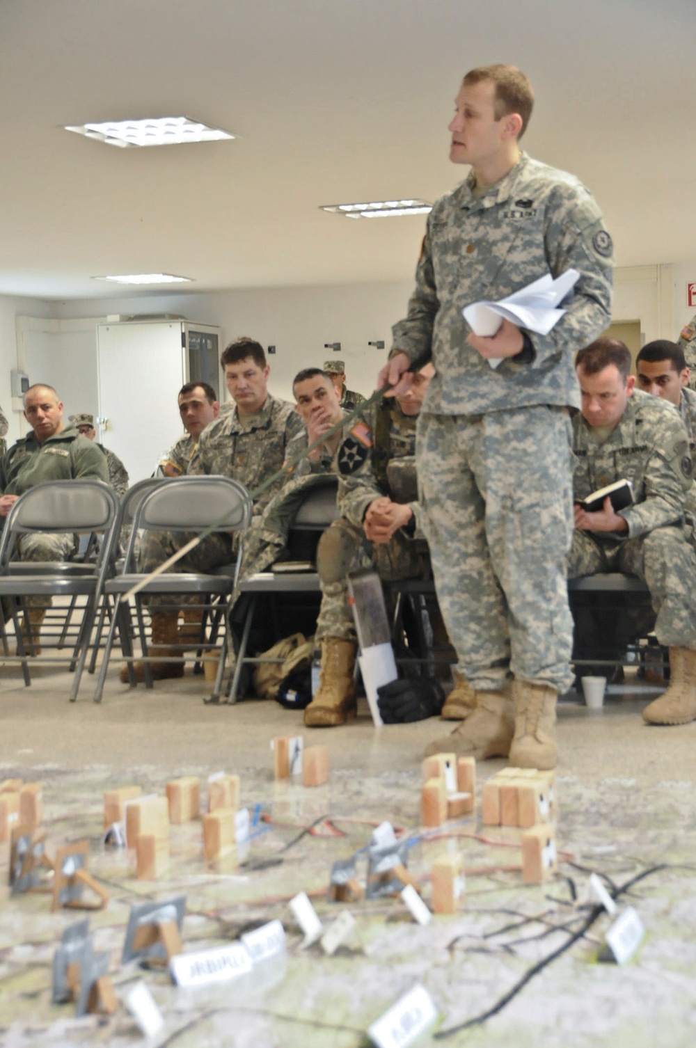 Allied Spirit I, combined arms rehearsal brief