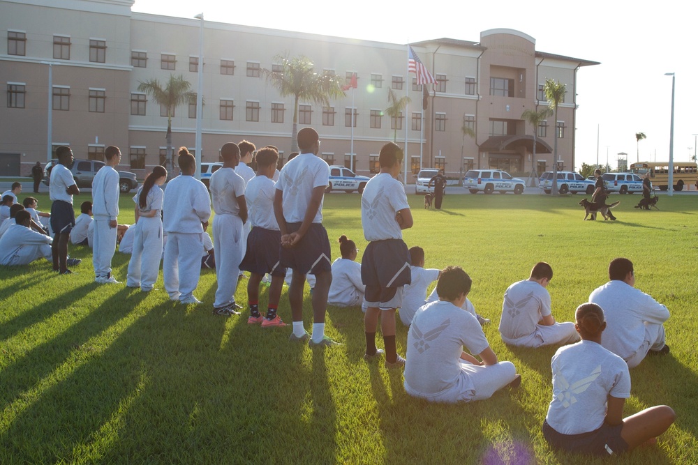 JROTC cadets get a glimpse of military life