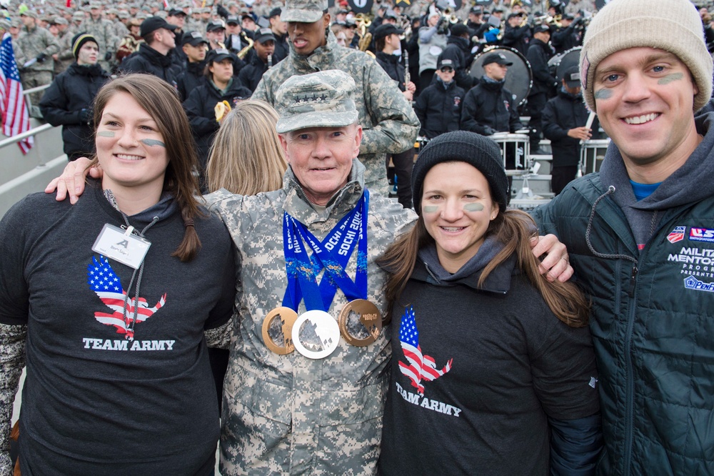 CJCS attends Army vs. Air Force football game