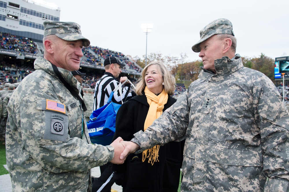 CJCS attends Army vs. Air Force football game