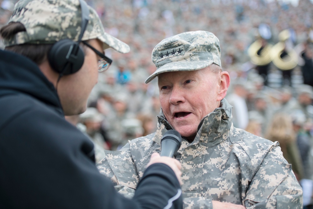 CJCS attends Army vs. Air Force football game