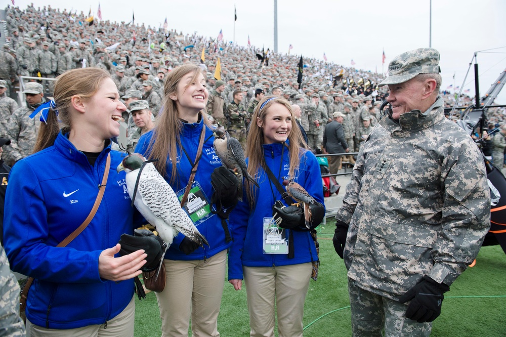 CJCS attends Army vs. Air Force football game