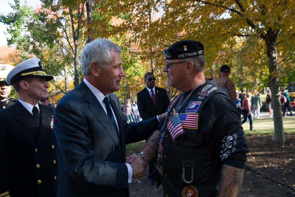 Veteran's Day ceremony