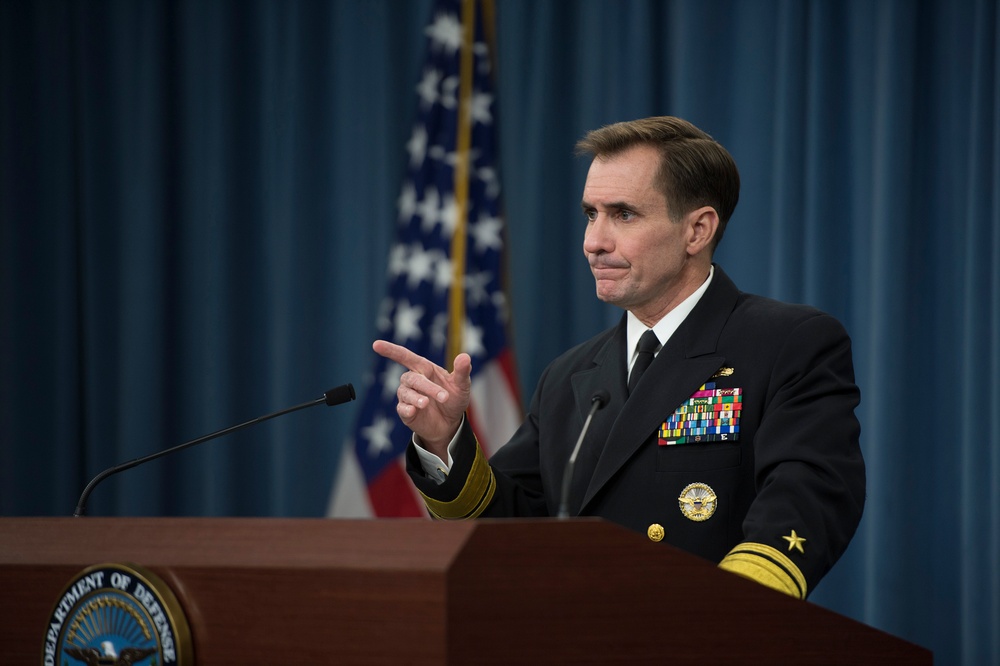 Pentagon press briefing
