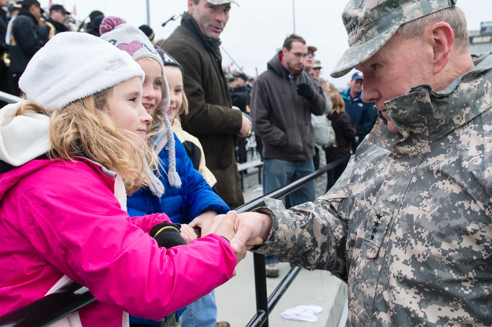 CJCS attends Army vs. Air Force football game