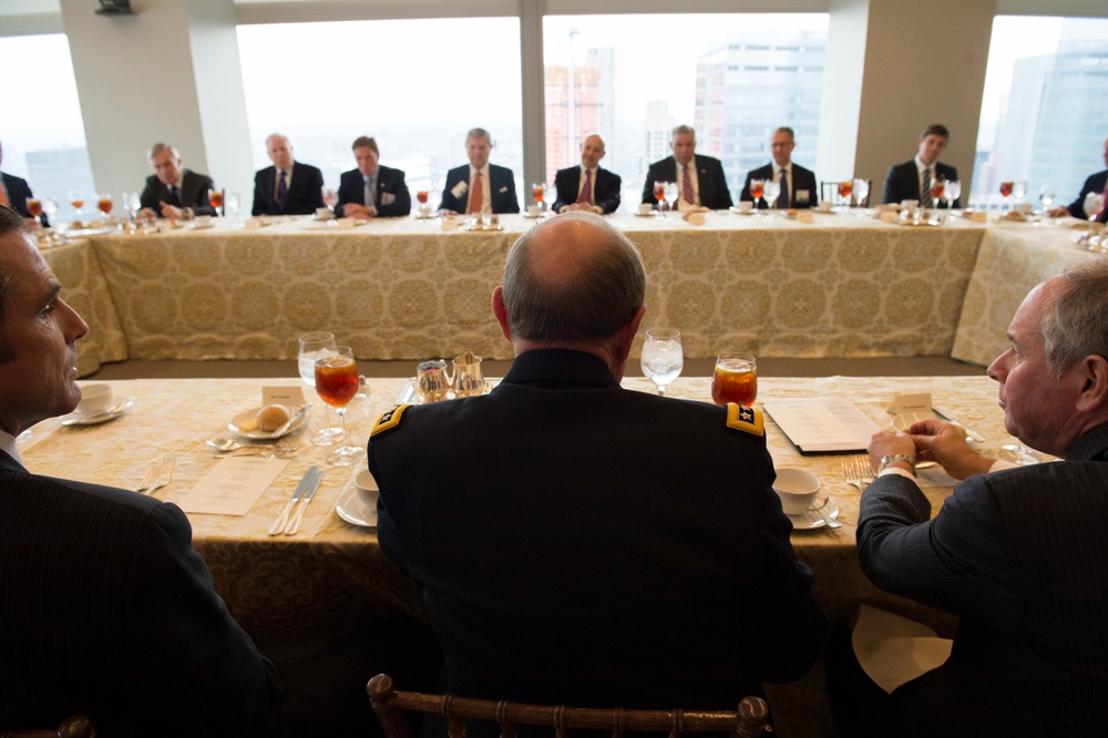 CJCS talks support of veterans with CEOs