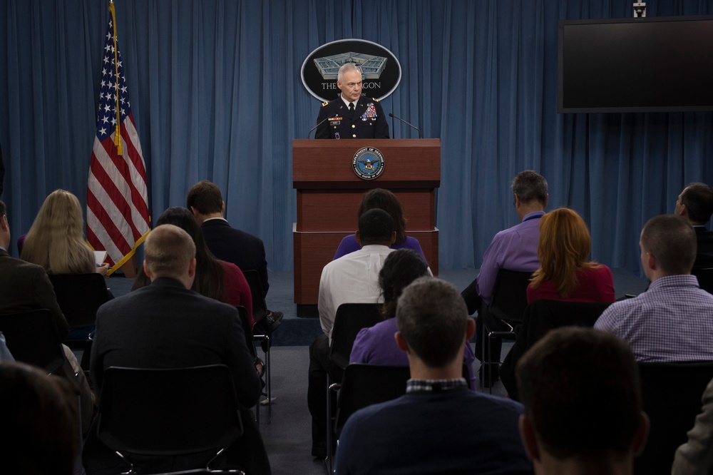 Lt. Gen. James Terry press briefing